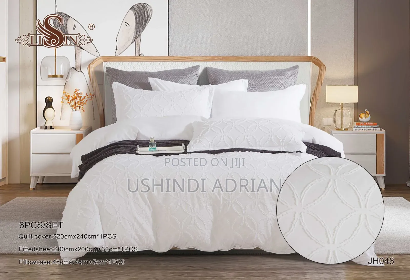 Bedsheet Set–King Size