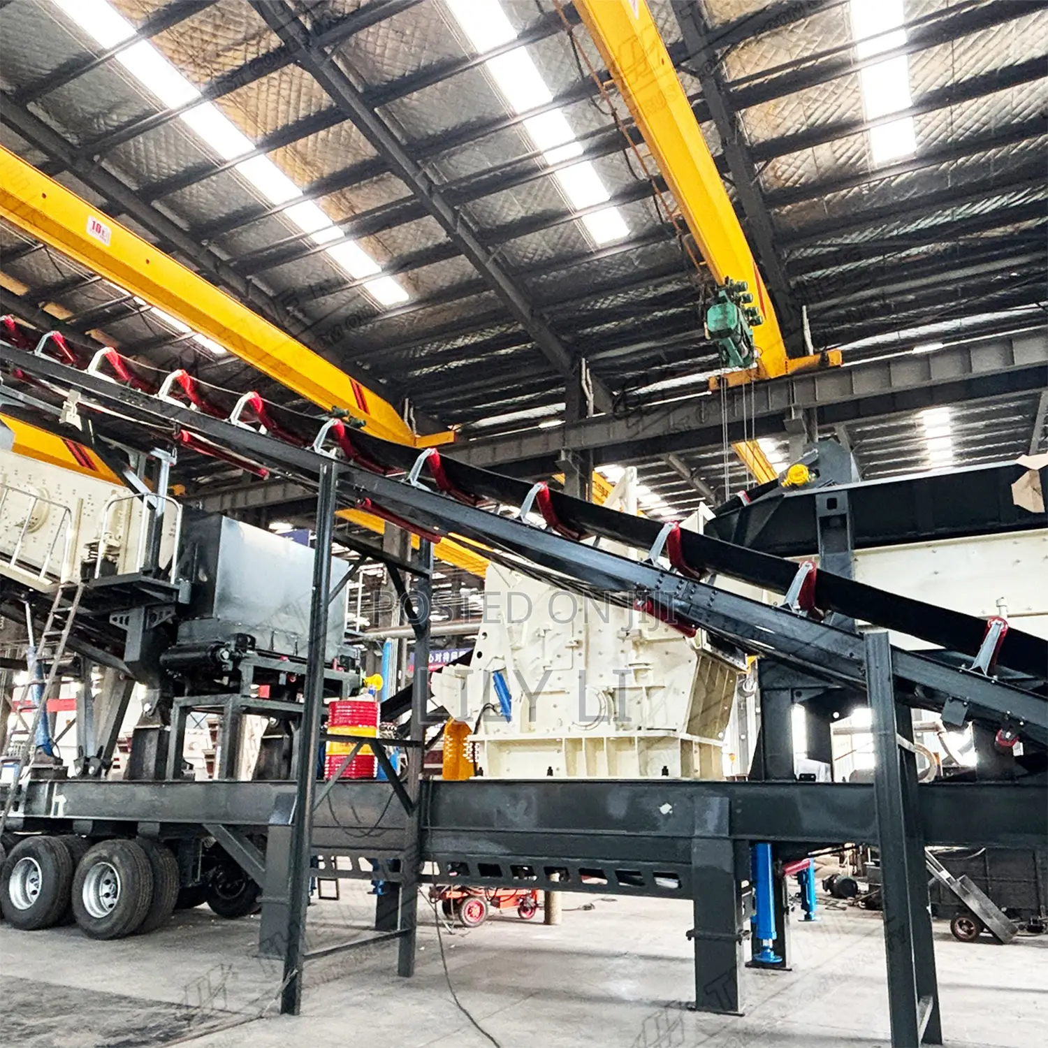 Large Mobile Impact Crusher