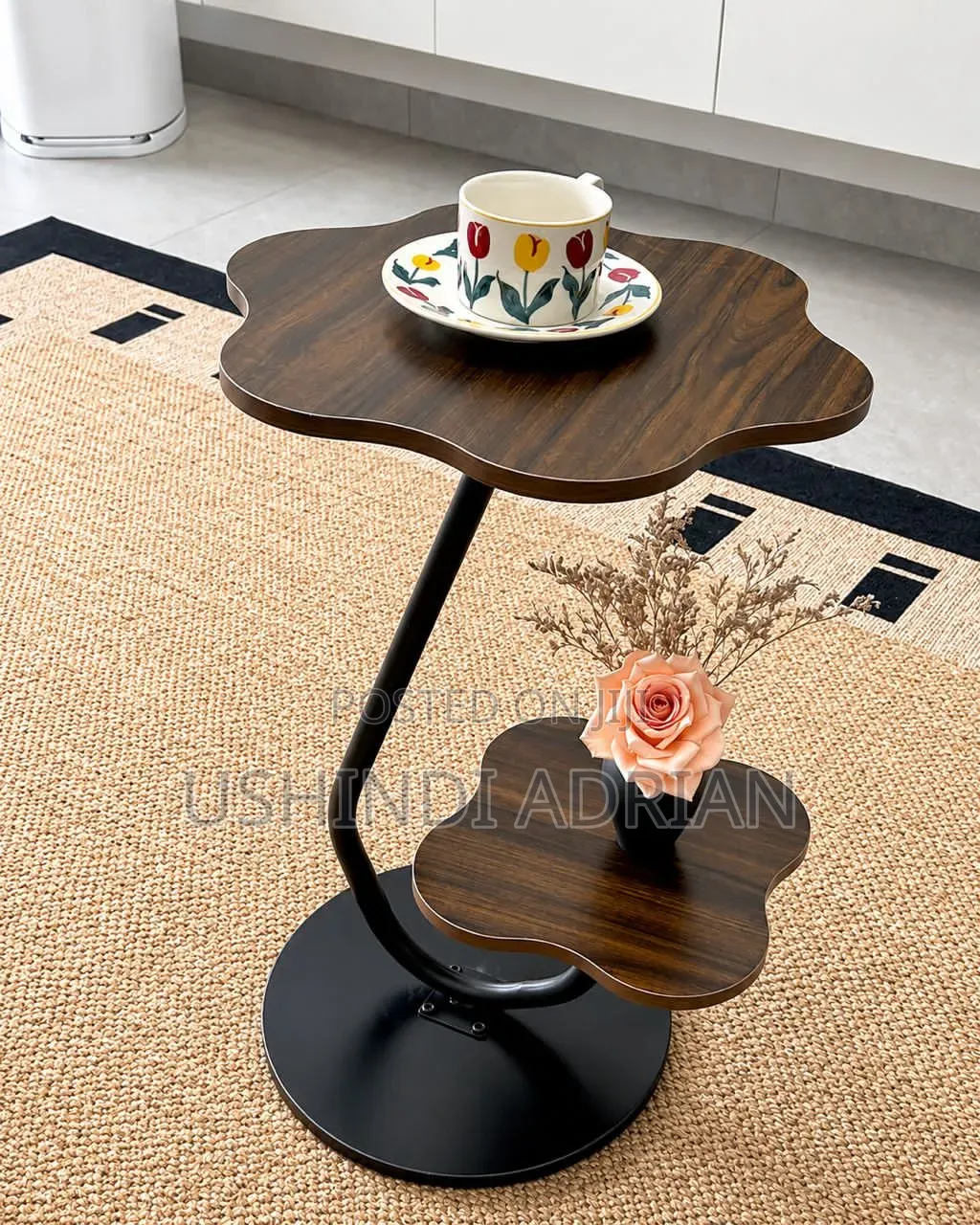 Bloom 2-Tier Side TableSize: 45 × 65 Cm
