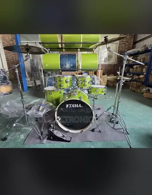 Tama Quality Drum Set 4 Colors Cream,Black,Green,Blue 1,850,000/