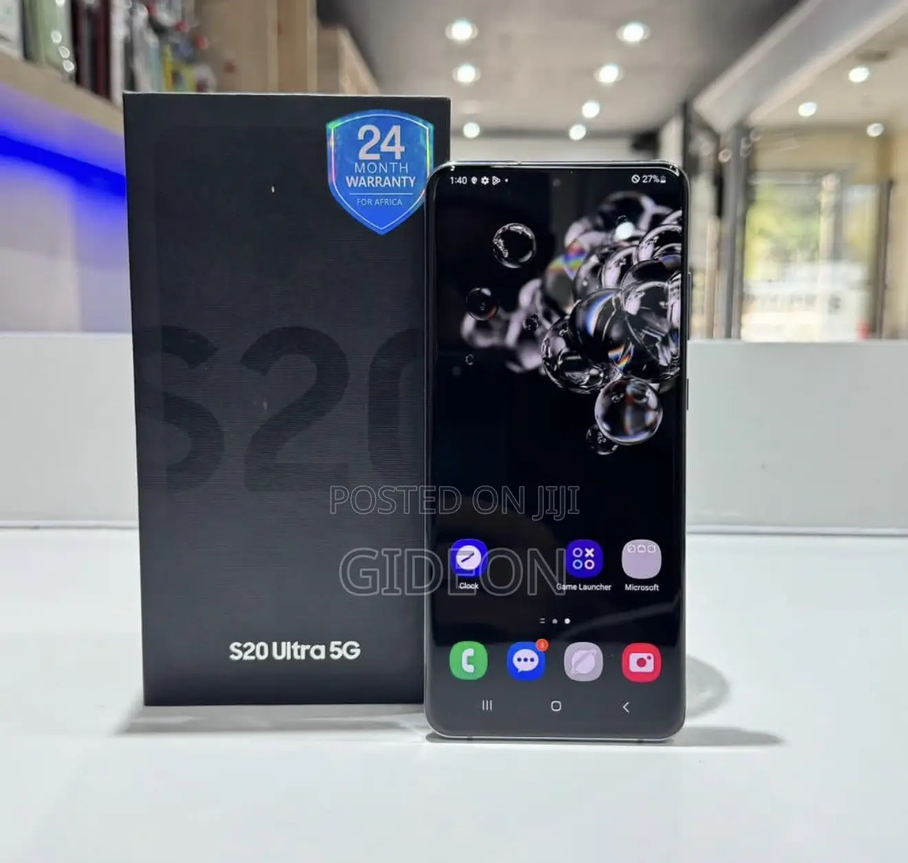 New Samsung Galaxy S20 Ultra 256 GB Gray