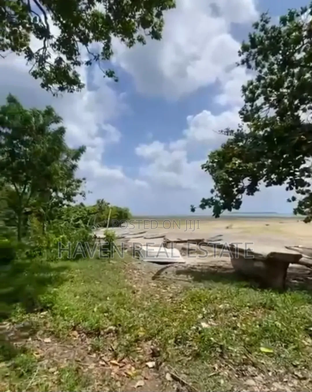 Beach Plot for Sale at Zanzibar