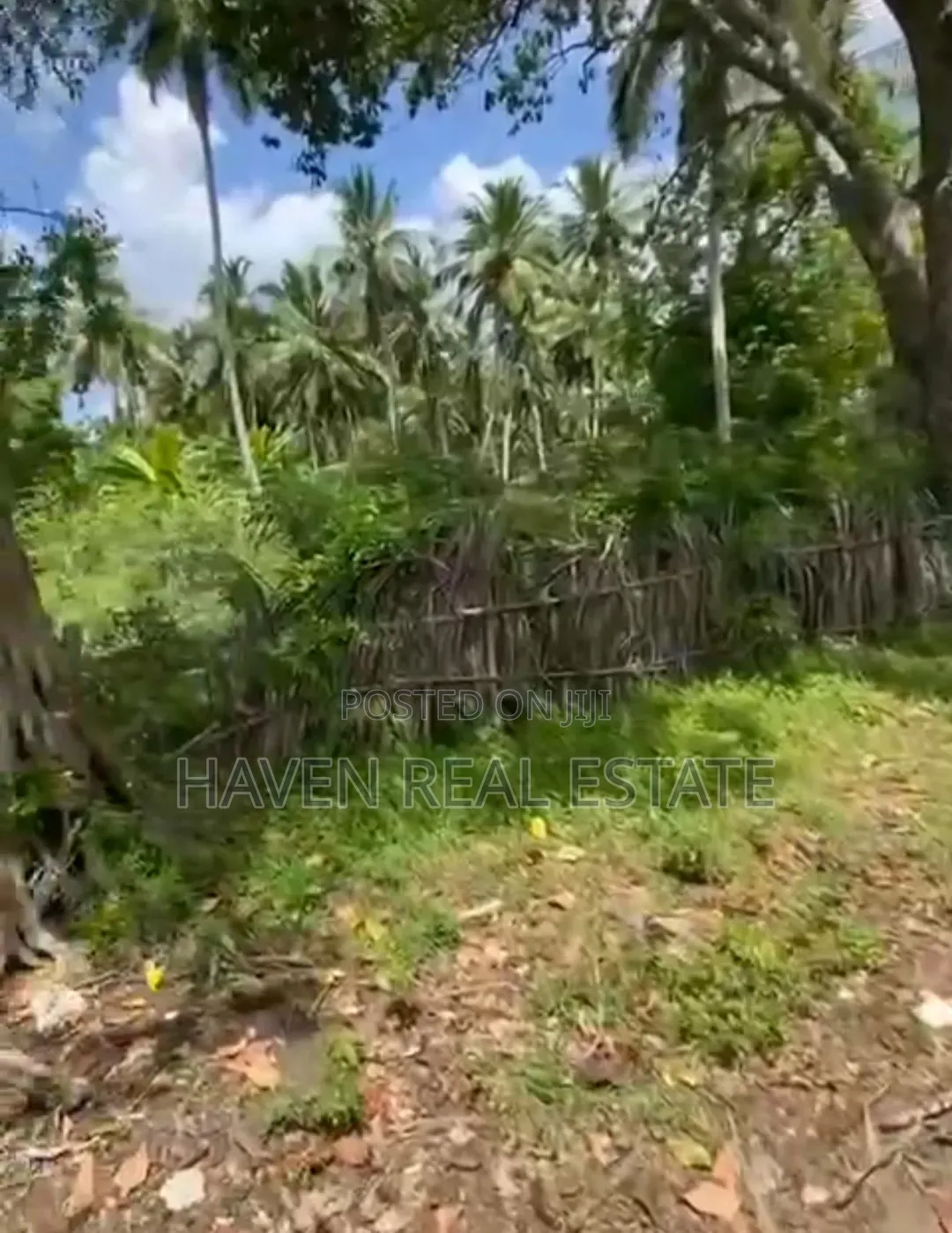 Beach Plot for Sale at Zanzibar