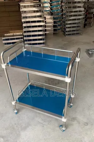 Stainless Steel Medical Instrument Trolley