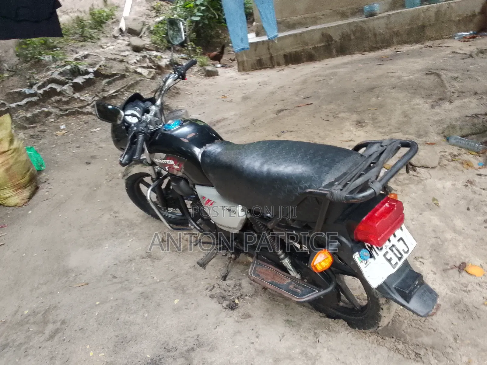 Hero Hunter 125 2024 Black
