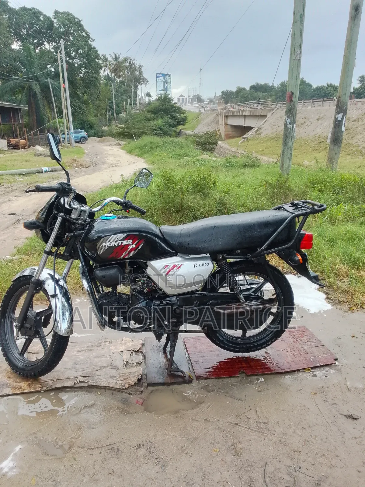 Hero Hunter 125 2024 Black