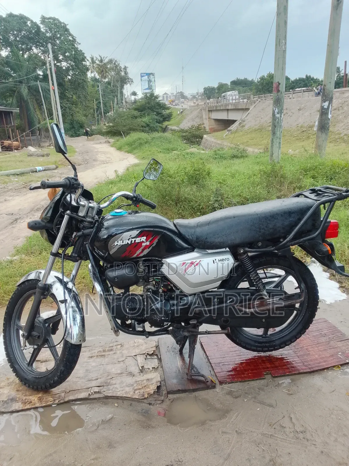 Hero Hunter 125 2024 Black
