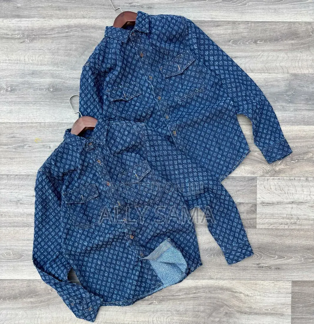 Men's Shirts Material Jeans Very Quality 2026 2speed