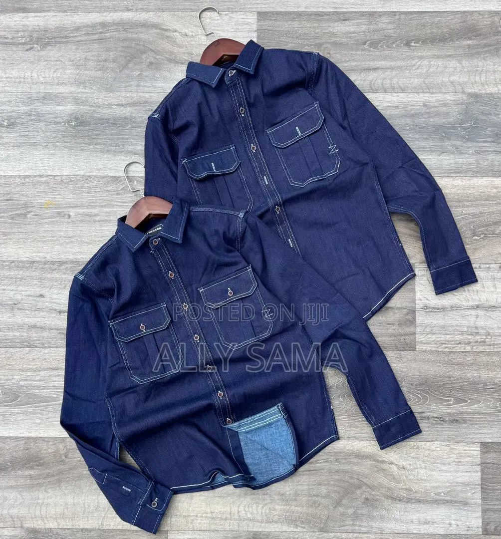 Men's Shirts Material Jeans Very Quality 2026 2speed