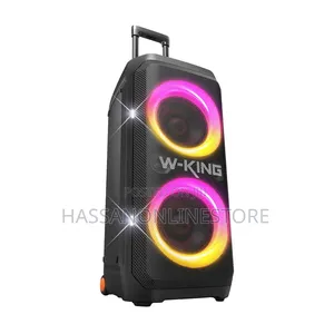 W-King T12 270w RMS Bluetooth Party Speaker With Subwoofer Bass