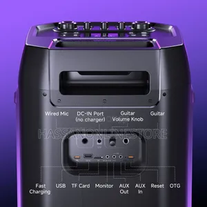 W-King T12 270w RMS Bluetooth Party Speaker With Subwoofer Bass
