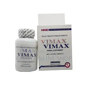 Vimax Male Virility Enhancement Herbal Supplement (60 Capsules)