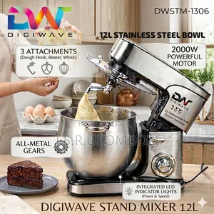 *Digiwave Stand Mixer 12l ,2000w