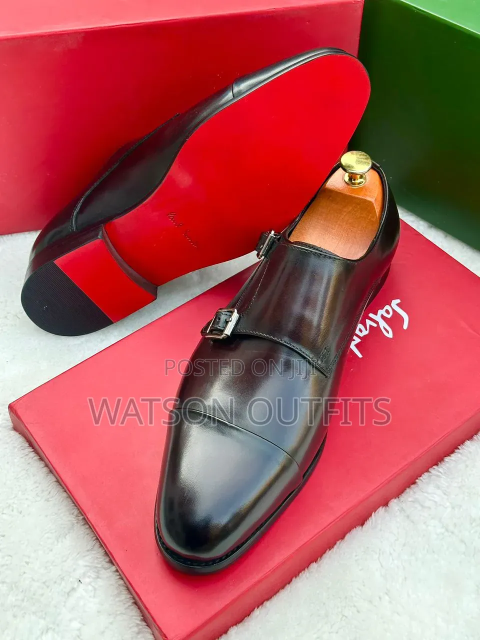 2 Colours Paul Smith Brand Men's Leather Shoes or Viatu Vya Mocca