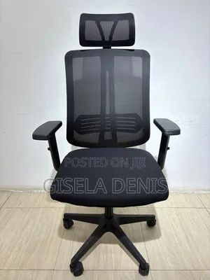 Full Black Ergonomic Chair
