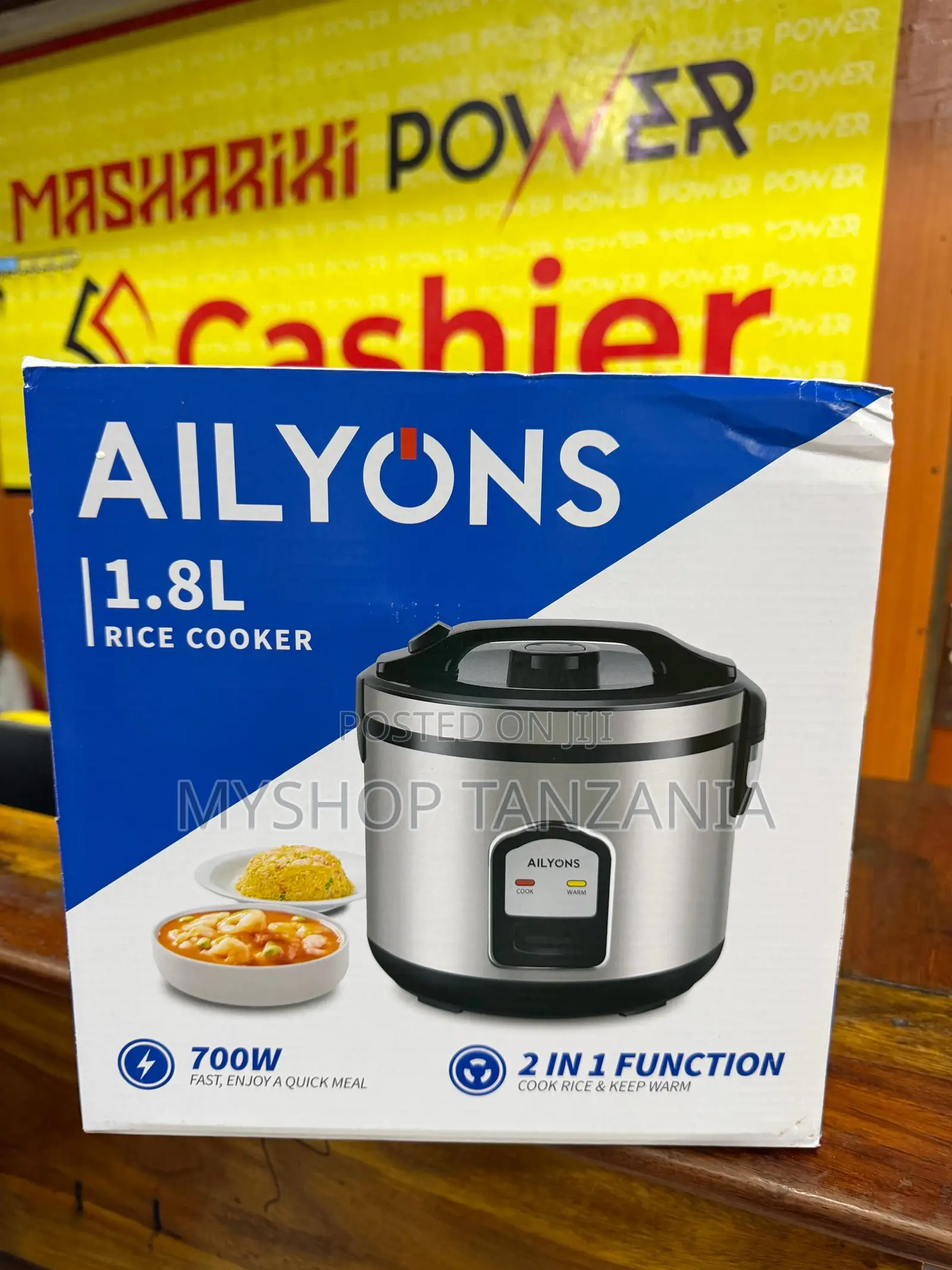 Ailyons Rice Cooker Liter 1.8