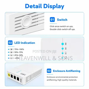 Mini Ups 13500mah Large Capacity Portable Poe Ups
