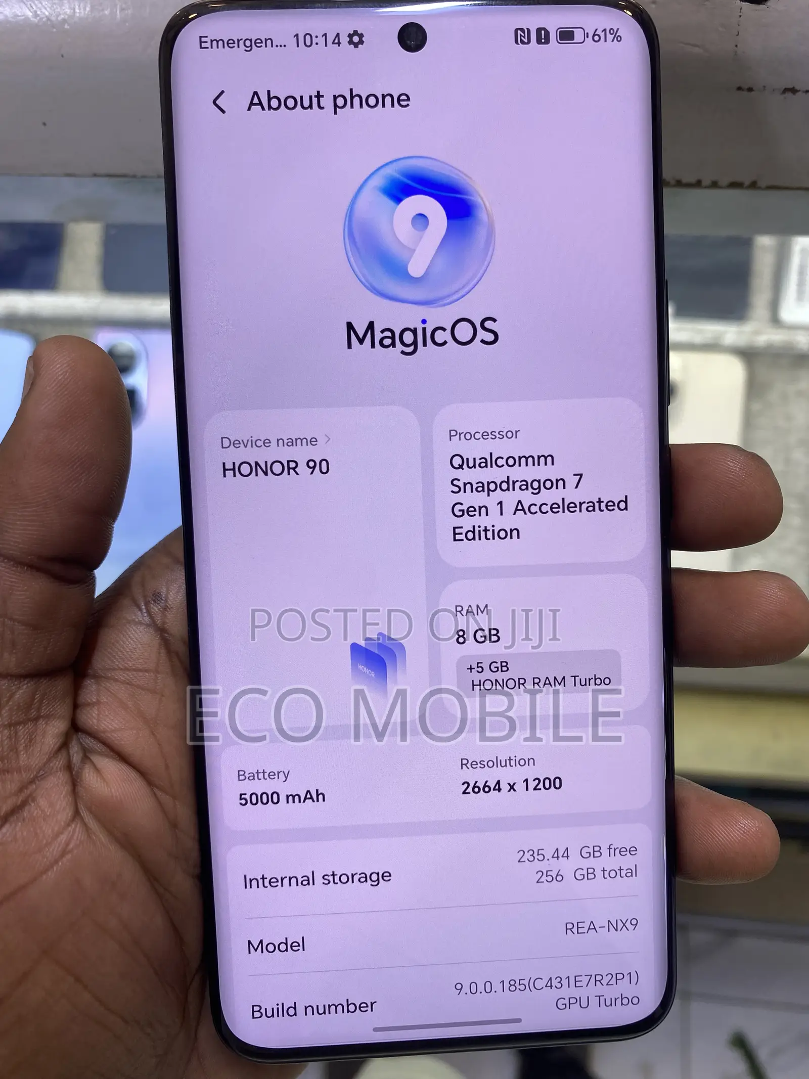 Honor 90 256 GB Black