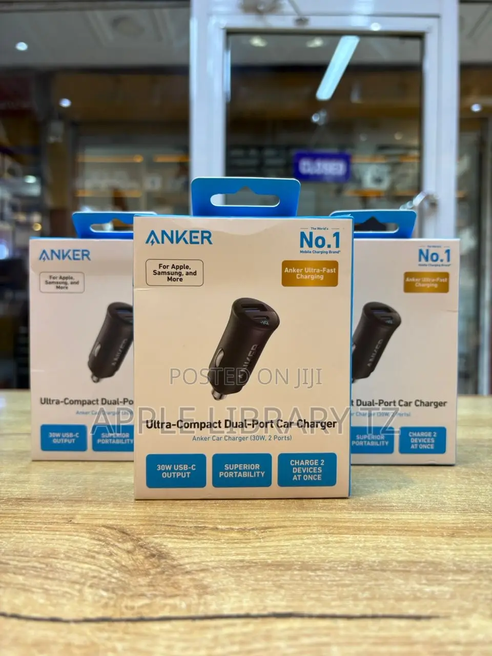 Anker Car Charger Dual Port 30w