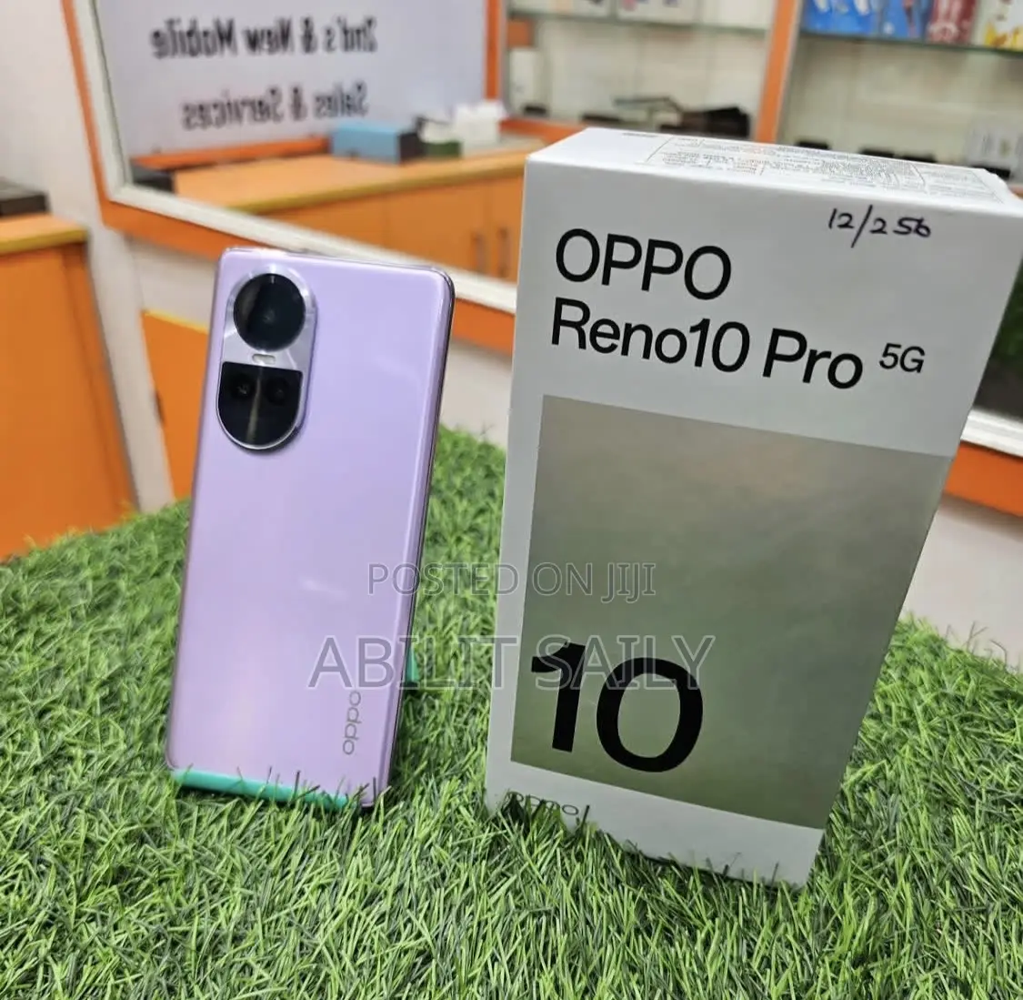 New Oppo Reno 10 5G 256 GB Silver