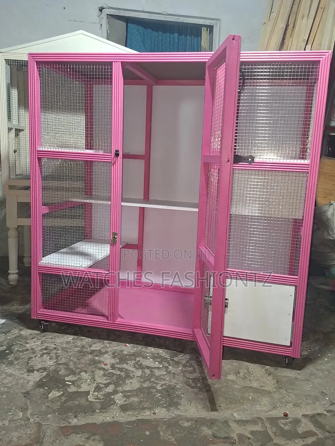 Wooden Cat Cage