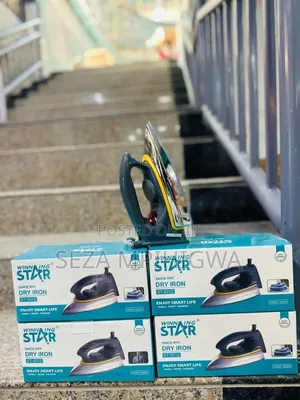 *Brand: Winning Star .* *Product : Dry Iron .* *Power: 1000watts