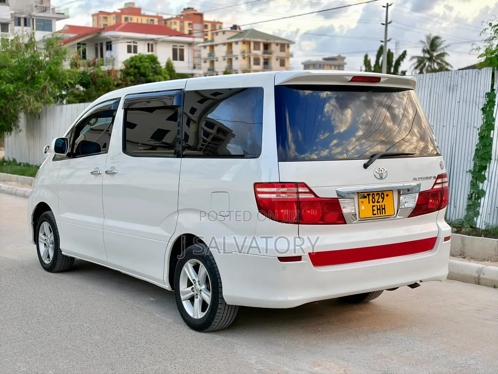 Toyota Alphard 2007 White