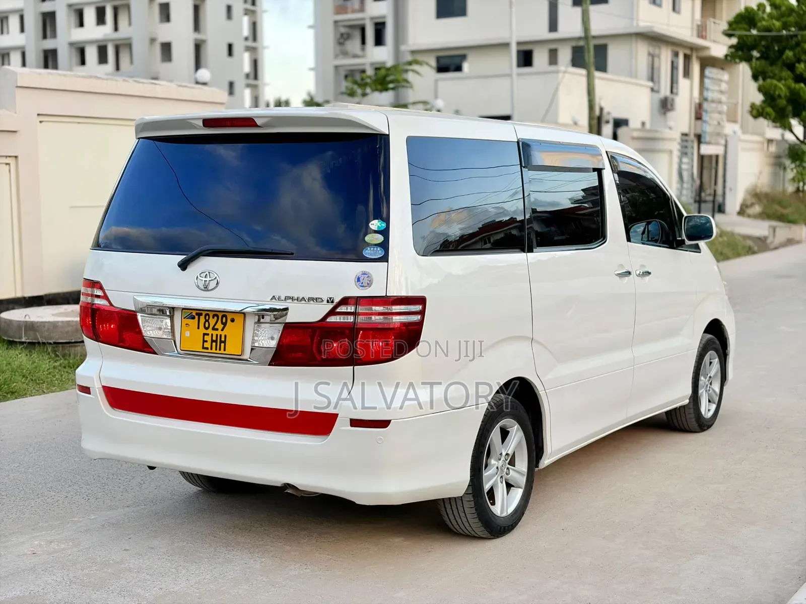 Toyota Alphard 2007 White