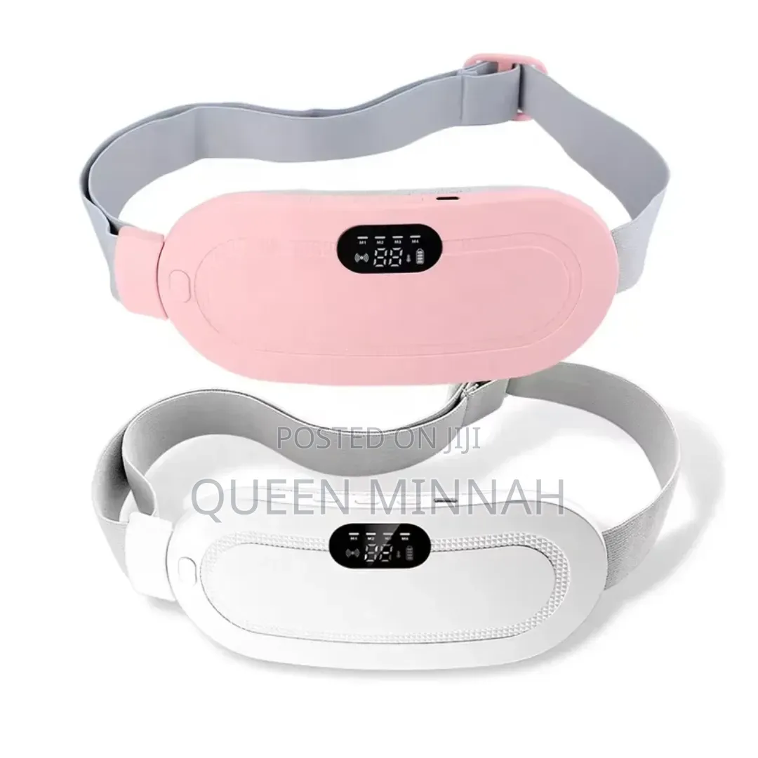 Electric Period Cramp Massager Vibrating Heat Belt