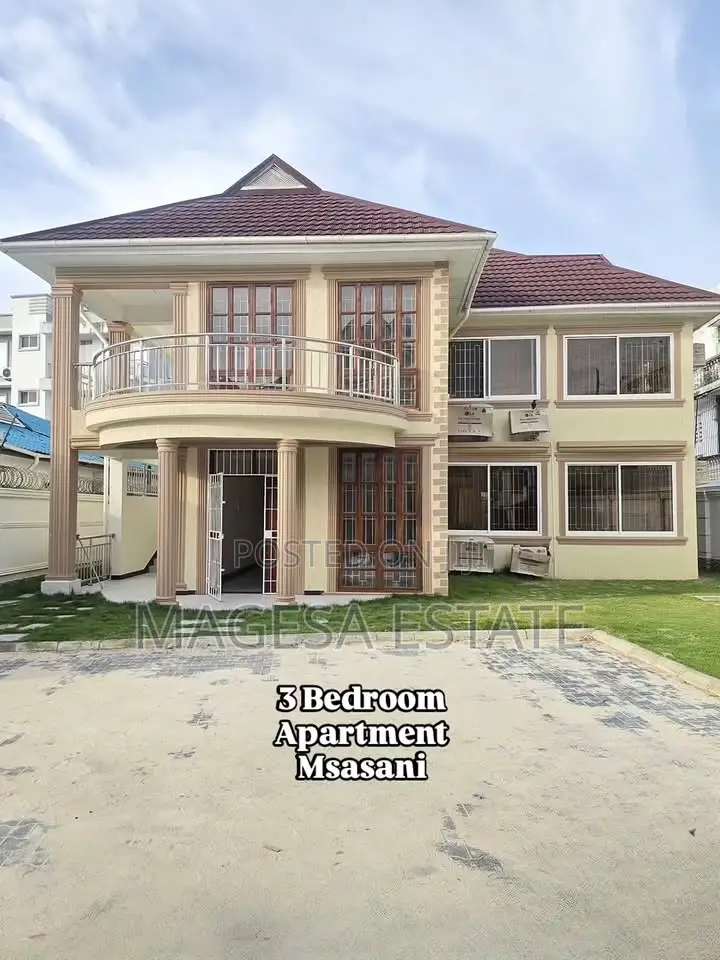 3bdrm Apartment in Msasani for rent