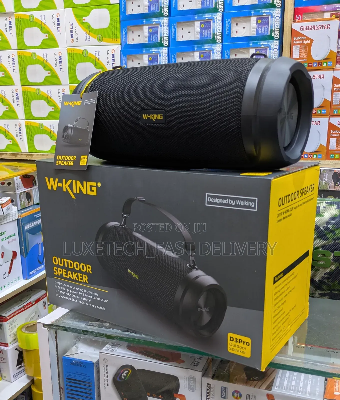 W-King D3pro Portable Party Speaker 60 Watts