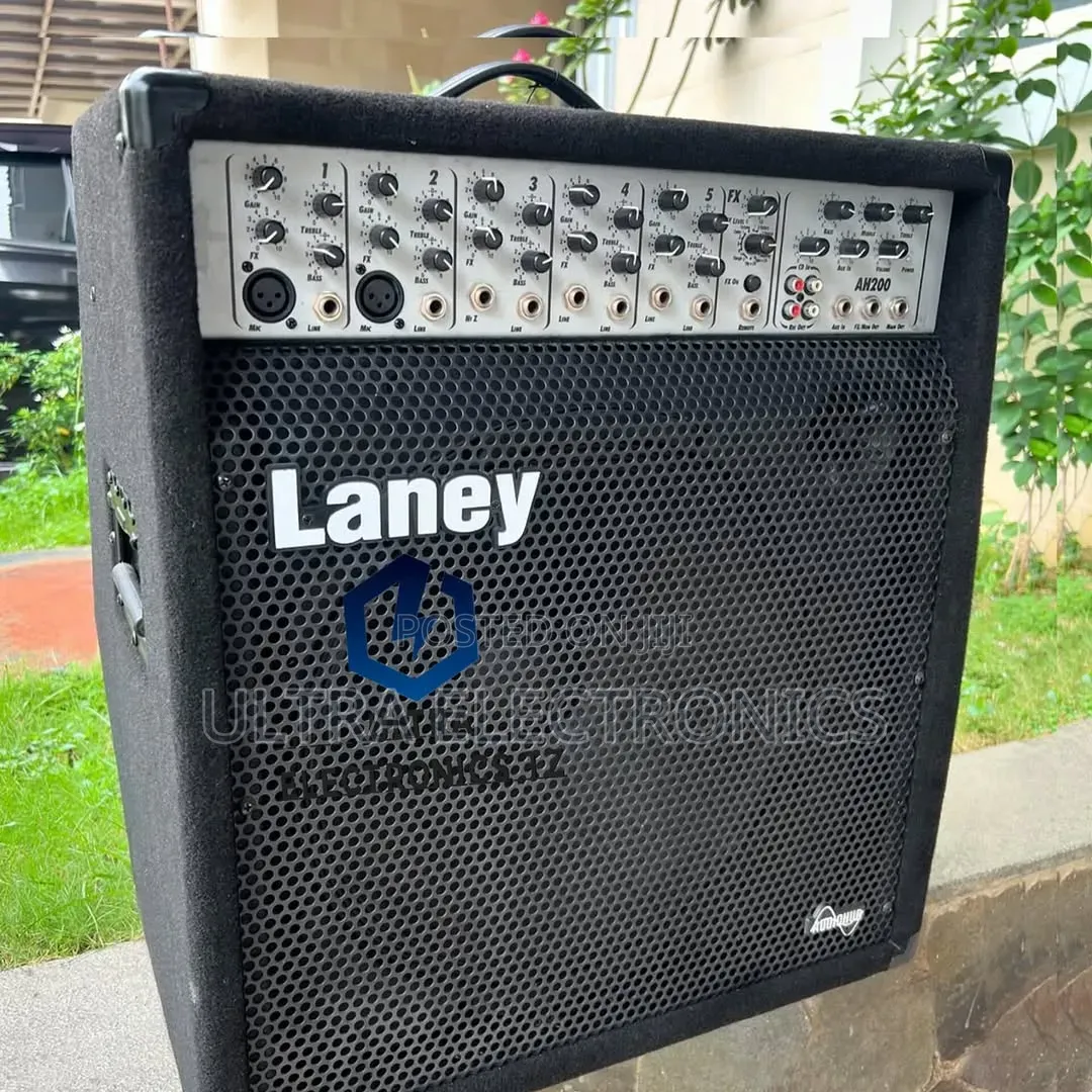 Laney Ah200 Bass Combo Powerful Speaker With 15 Inches And 165 Watts