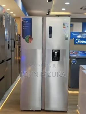 Midea Side by Side Refrigerator , With Warranty of 10 Years