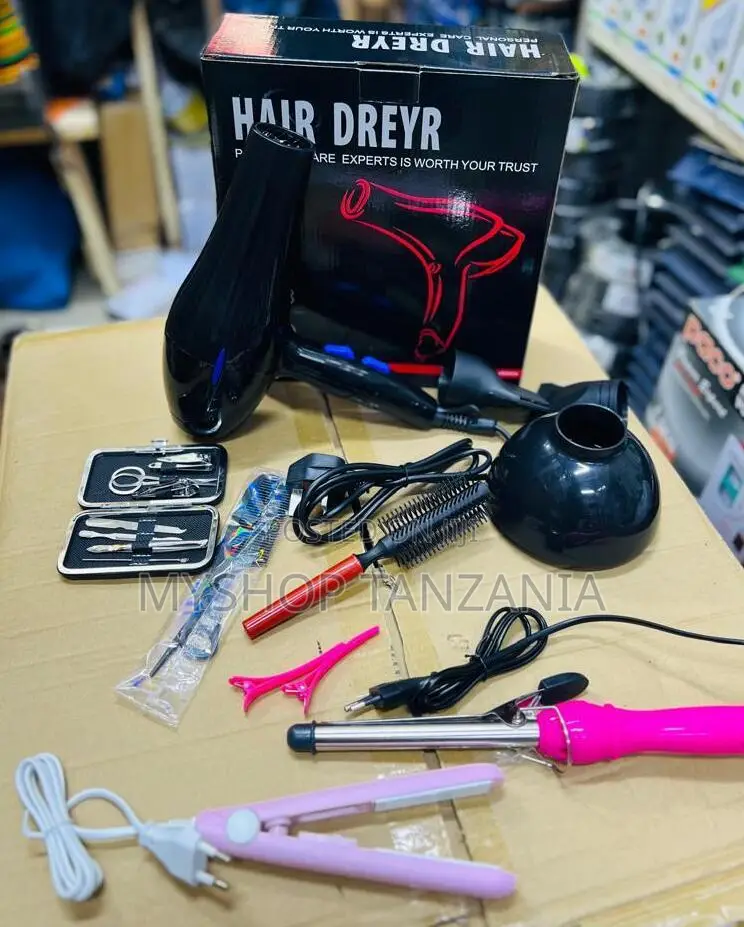 Hand Hair Dryer Full Set
