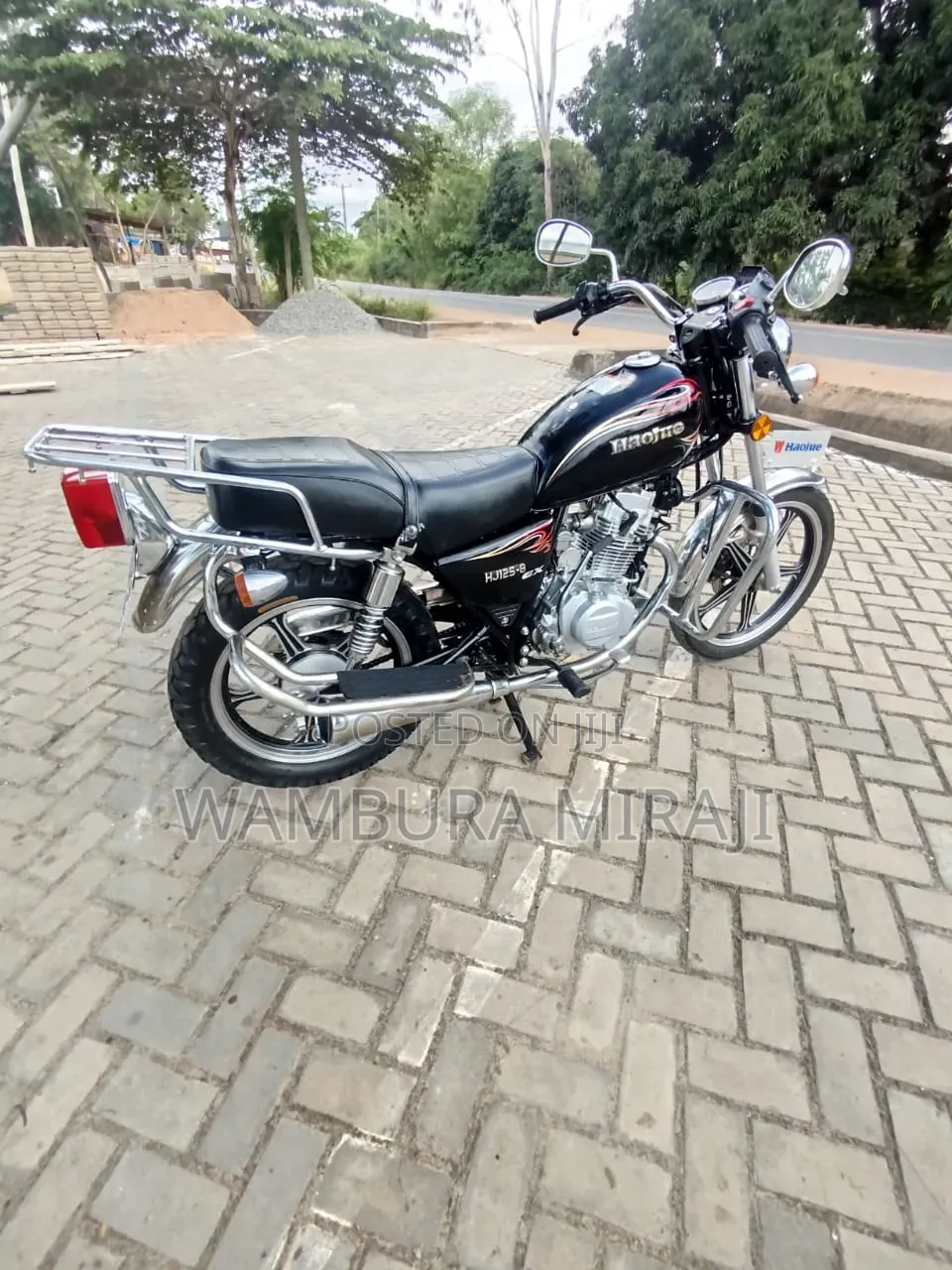 Haojue HJ125-18 2025 Black