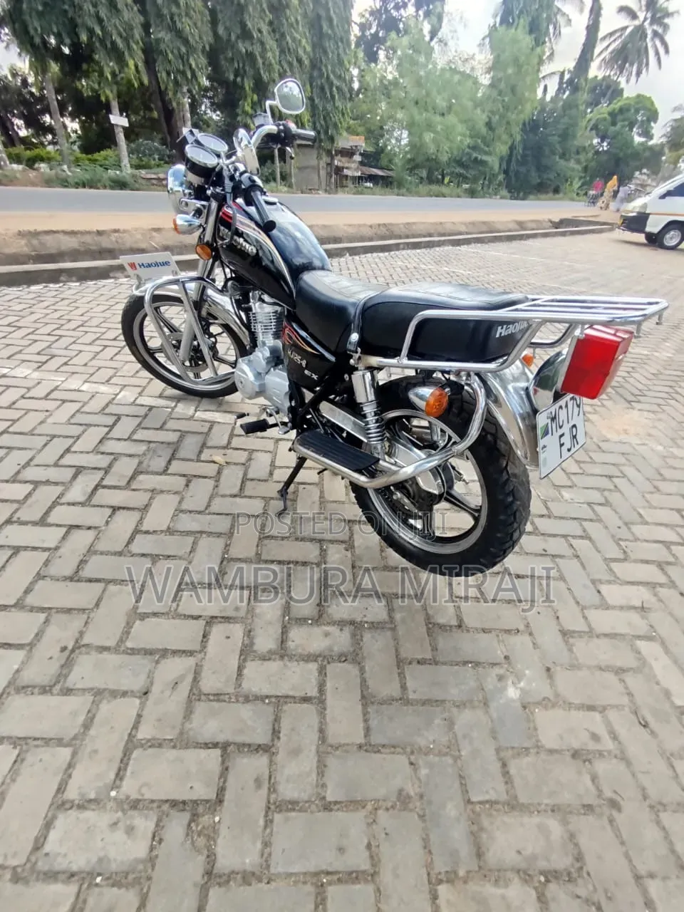 Haojue HJ125-18 2025 Black