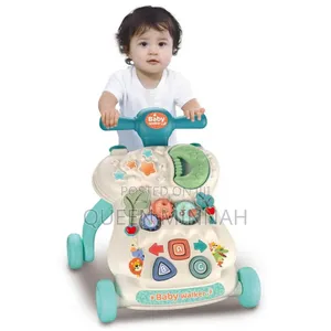 Multifunctional Baby Walker Rocking Function Plastic Frame