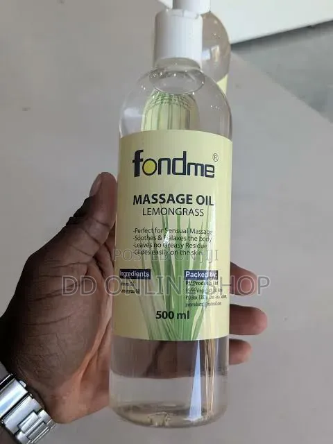 Massage Oil Lemon Grass