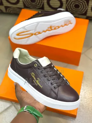 Men's Shoes New Brand Santoni Material Leather 2026 Times to Fashion