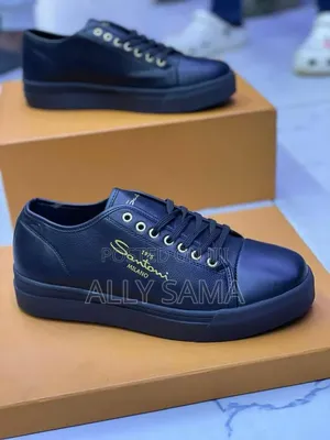 Men's Shoes New Brand Santoni Material Leather 2026 Times to Fashion
