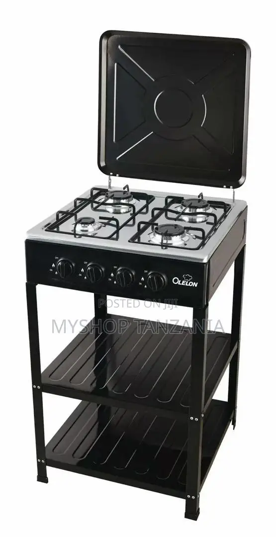 4 Plate Gas Cooker With Tray