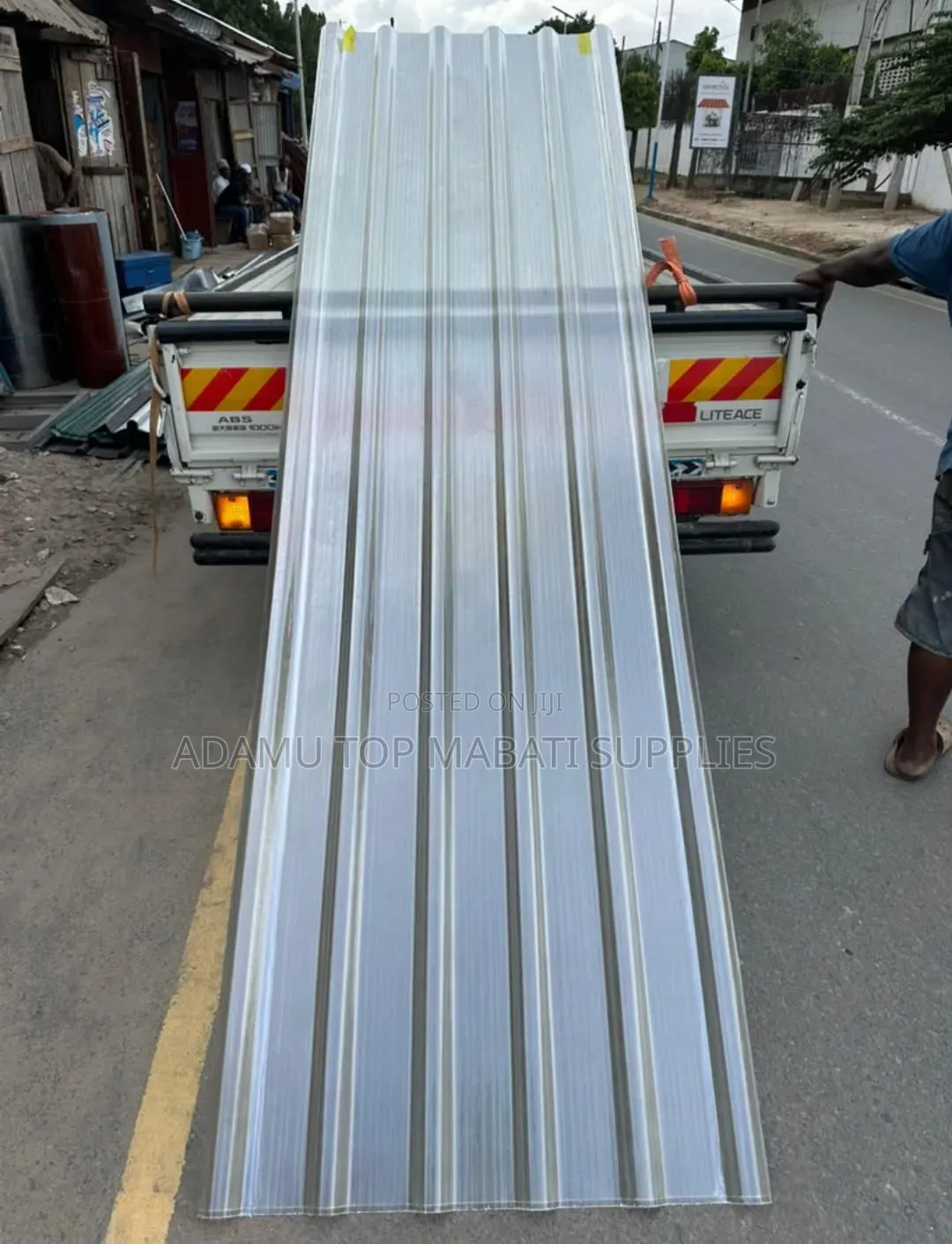 Take a Look at How Beautiful This Transparent Roofing Sheet Looks.