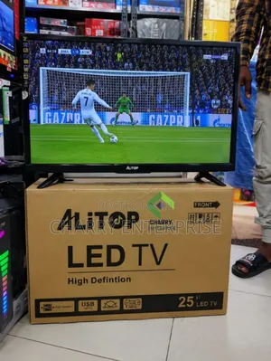 Alitop Tv 25 Inch Hd Double Glass for Home, Hotel, Lodge Etc