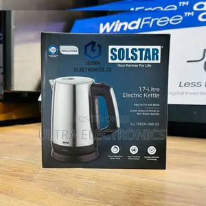 Original Solstar Electric Kettle From Singapore With 1.7 L and 2200 W