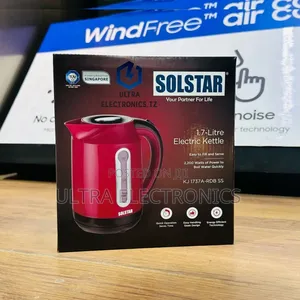 Original Solstar Electric Kettle
From Singapore With 2200 W and 1.7 L