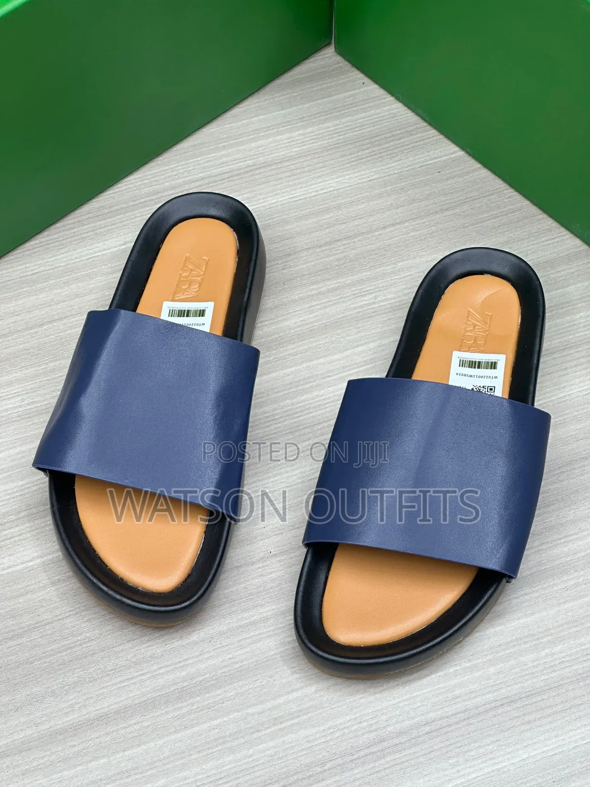 4 Smart Colours Leather Materials Quality Men's Sandals Open Shoes