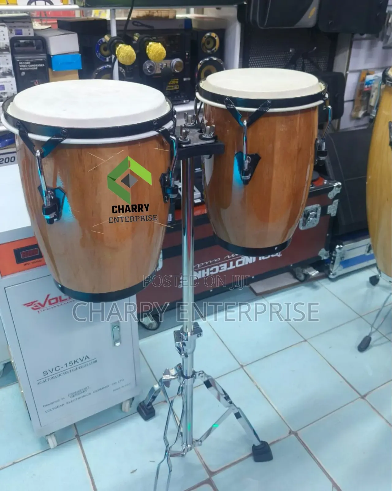 Musical Tumba Conga Drums Set With Stand It Offer
Warm, Authentic Tone