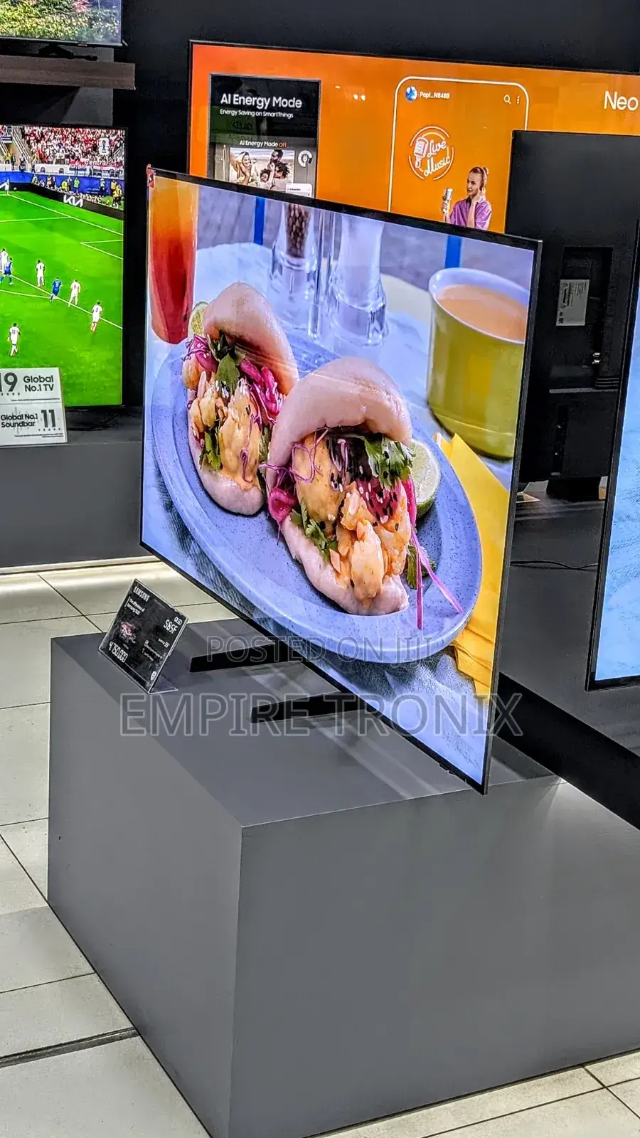 Samsung 55" S85f Qd-Oled Smart Tv
