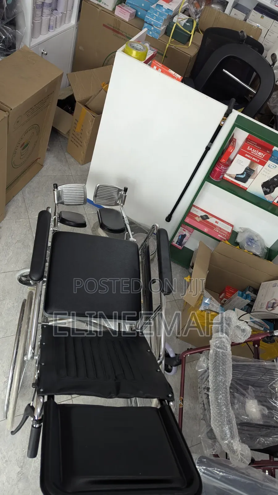 Reclining Wheelchair With Commode | Kiti Cha Matairi