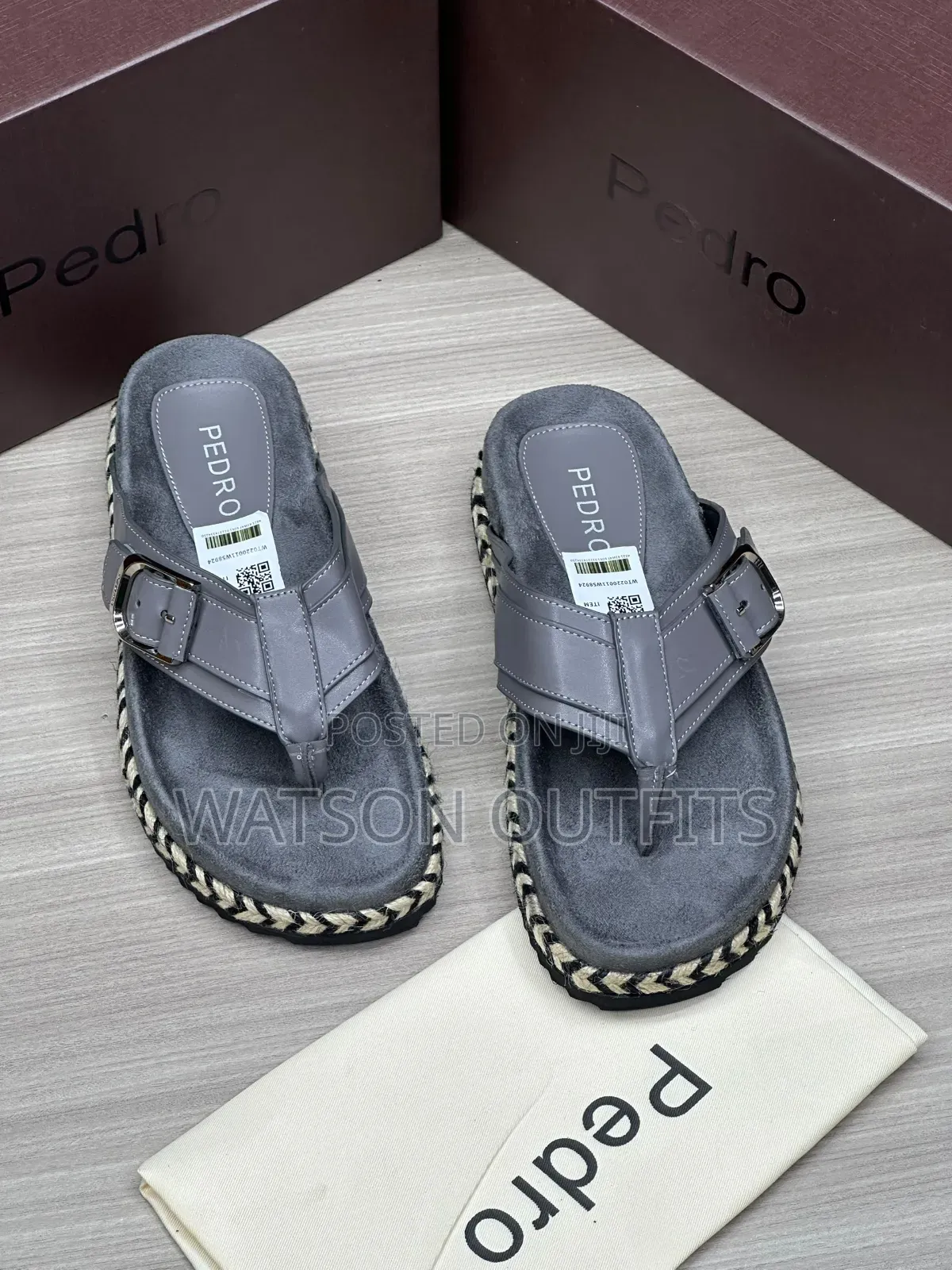 3 Colours Pedro Brand 3 Styles Materials Quality and Original Sandals